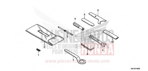 OUTILS CBR1000S1K de 2019